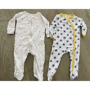 Baby Lot of Sleepers Pehr Organic Cotton 3-6 months Baby Nordstrom 9 months